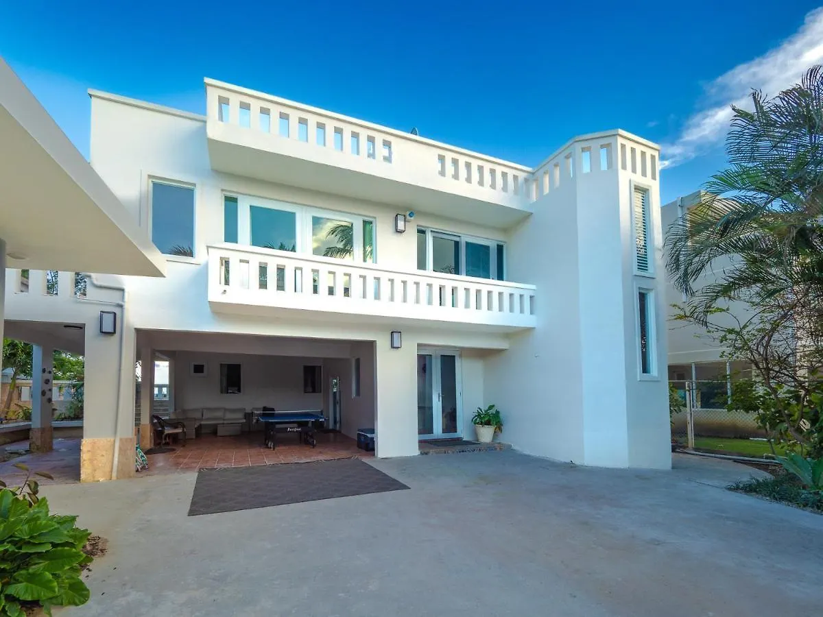 Newly Renovated 8 Bedroom Ocean Front Villa With Pool Rio Grande Puerto Rico